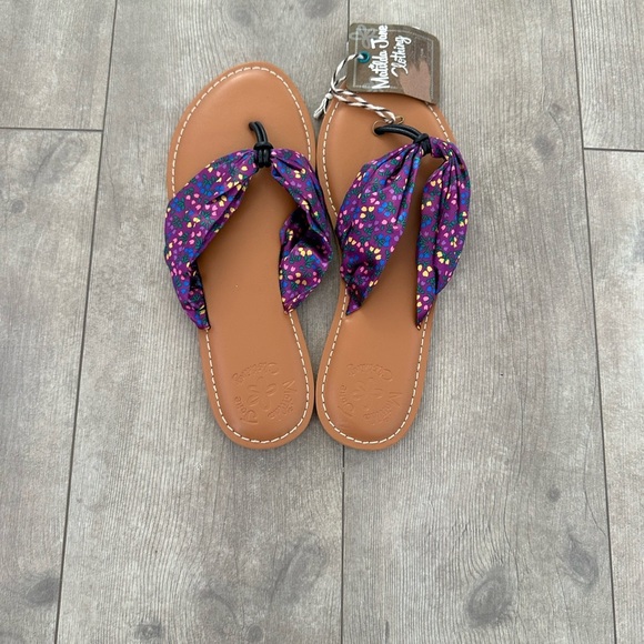 New Matilda Jane Women’s Sandals ‘Toes In the sand’ Flip Flops size 7 - Picture 6 of 12